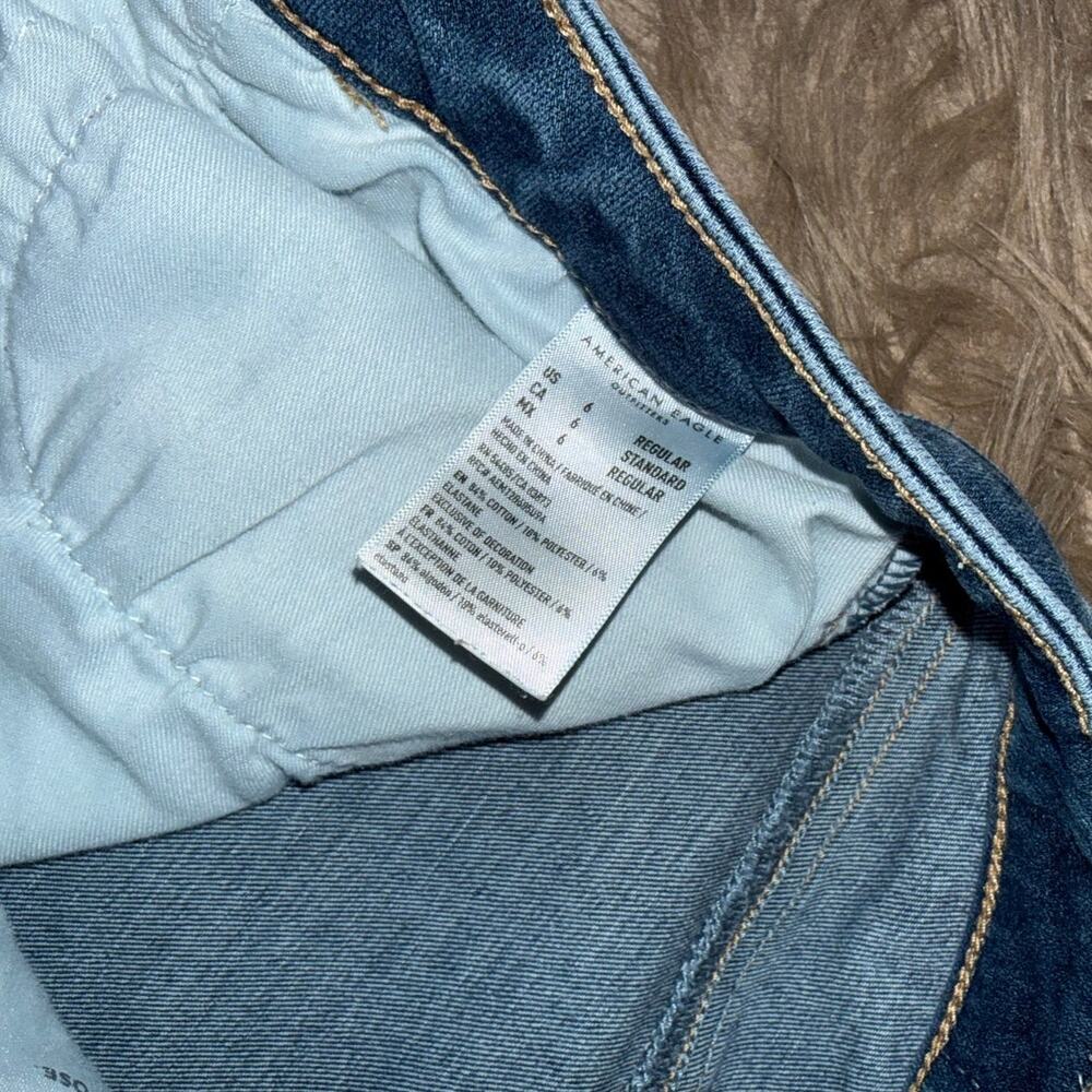 American Eagle The Dream Jean Super Hi-Rise Jegging size 6 - Picture 3 of 7